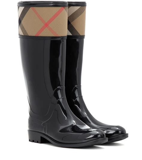 burberry black wellies|Burberry store online.